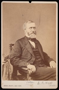 Portræt af Ebenezer Rockwood Hoar 1816-1895, før 1895. af Brady