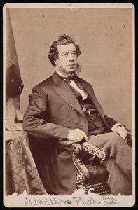 Portræt af Hamilton Fish 1808-1893, før 1893.