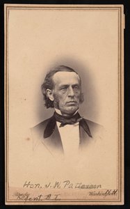Portræt af James Willis Patterson 1823-1893, før 1869.
