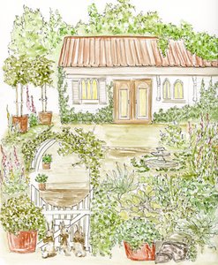 Charmerende landhave af Breanna Megan Studio
