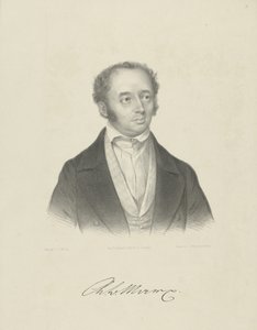 Portræt af Adolph Bernhard Marx 1795-1866, ca. 1830-1840.
