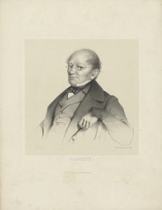 Portræt af komponisten François Antoine Habeneck 1781-1849, ca. 1840.
