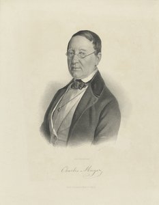 Portræt af pianisten og komponisten Charles Mayer 1799-1862, ca 1854.