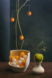 Elegant frugtstilleben af Brig Barkow