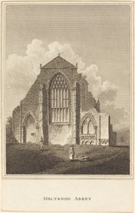 Holyrood Abbey af British 19th Century