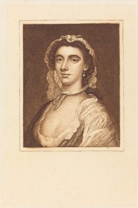 Peg Woffington af British 19th Century, after Arthur Pond