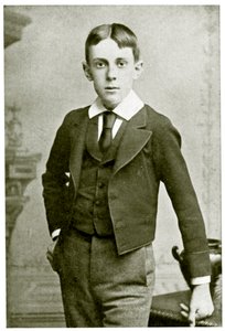 Aubrey Beardsley, i en alder af 13 år af British Photographer