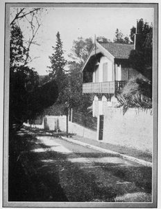 Chalet La Solitude, Hyères, Frankrig, hjemsted for Robert Louis Stevenson fra 1882-84