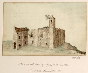 En række skitser, udsigter i Storbritannien, kontinentet og Amerika 1772-1778 (akvarel) af British School