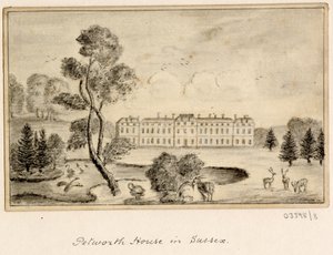 En række skitser, udsigter i Storbritannien, kontinentet og Amerika 1772-1778 (tegning) af British School