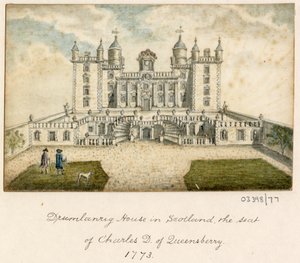 En række skitser, udsigter i Storbritannien, kontinentet og Amerika 1772-1778 (akvarel) af British School
