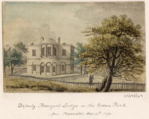 En række skitser, udsigter i Storbritannien, kontinentet og Amerika 1772-1778 (akvarel) af British School