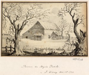 En række skitser, udsigter i Storbritannien, kontinentet og Amerika 1772-1778 (akvarel) af British School