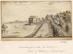 En række skitser, udsigter i Storbritannien, kontinentet og Amerika 1772-1778 (akvarel) af British School
