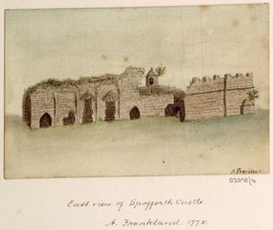 En række skitser, udsigter i Storbritannien, kontinentet og Amerika 1772-1778 (akvarel) af British School