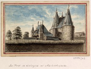 En række skitser, udsigter i Storbritannien, kontinentet og Amerika 1772-1778 (akvarel) af British School