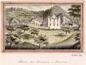En række skitser, udsigter i Storbritannien, kontinentet og Amerika 1772-1778 (akvarel) af British School