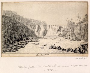 En række skitser, udsigter i Storbritannien, kontinentet og Amerika 1772-1778 (akvarel) af British School