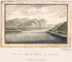 En række skitser, udsigter i Storbritannien, kontinentet og Amerika 1772-1778 (akvarel) af British School