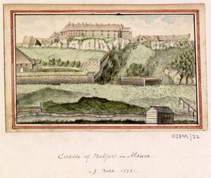 En række skitser, udsigter i Storbritannien, kontinentet og Amerika 1772-1778 (akvarel) af British School