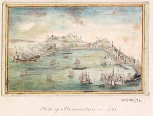 En række skitser, udsigter i Storbritannien, kontinentet og Amerika 1772-1778 (akvarel) af British School