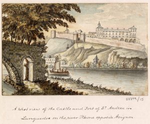En række skitser, udsigter i Storbritannien, kontinentet og Amerika 1772-1778 (akvarel) af British School