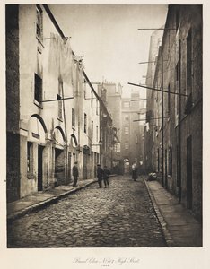 Broad Close No. 167 High Street, fra The Old Closes og Streets of Glasgow af British School