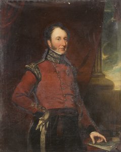 Kaptajn Henry Charles Harford fra Frenchay Lodge (olie på lærred) af British School