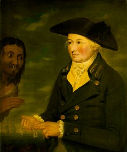 Kaptajn Nathaniel Portlock (1747-1817), ca. 1788 (olie på lærred) af British School