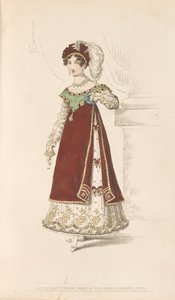 Dansk Fancy Dress båret ved Prins Regent