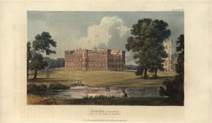 Enmore Castle, Somerset, sæde for jarlen af Egmont. af British School