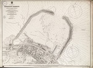 Kingstown Harbour, Irlands østkyst af British School