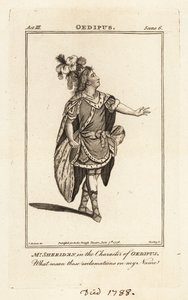 Mr. Thomas Sheridan i karakteren af Oedipus i John Drydens Ødipus, Covent Garden Theatre af British School