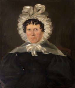 Mrs. Rebekah Franklin, kone til pastor Francis Franklin, slutningen af 1840