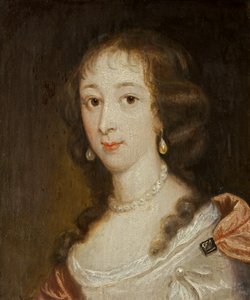 Portræt af Lady Smyth, født Elizabeth Astray [Astray] af British School