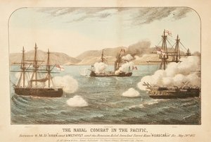 Flådekampen i Stillehavet mellem HMS 