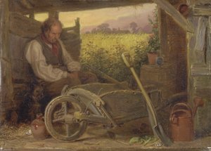 Den gamle gartner af Briton Riviere