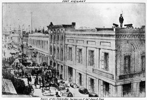 Fort Vigilant, Sacramento, Californien, 1856 1937.