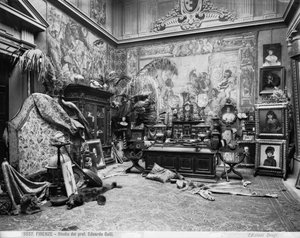 Studie af den florentinske maler Edoardo Gelli (s/h foto)