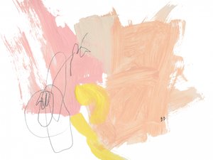 Moderne abstrakt i pastelfarver