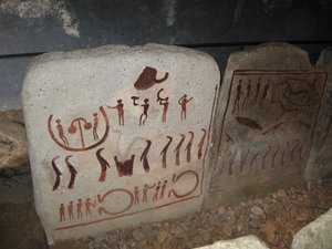 Kongens Grav nær Kivik Kungagraven, 1. halvdel af det 2. årtusinde f.Kr. af Bronze Age culture
