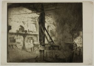 Chicago - Bessemer-konvertere, Illinois Steel Co.