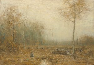 A November Scene, ca. 1895 (olie på lærred)