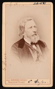 Portræt af Pierre Jean Edouard Desor 1811-1882, før 1882. af Bruder Freres