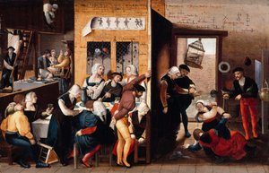 Bordelscene, 1537