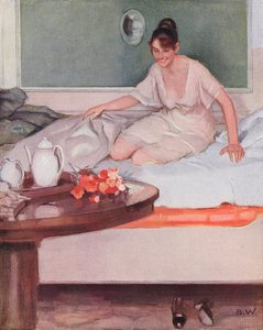 En morgengave (farvelitografi)