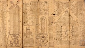 Burmesisk manuskript om astrologi