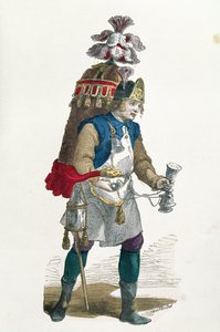 Coconut Seller i 1774 (farvegravering)