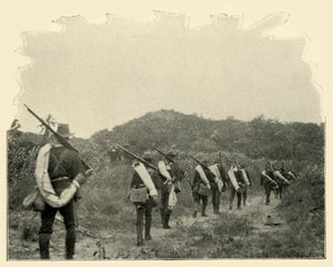 På vej fra Battlefield 1. og 10. til Rough Riders Scene of Conflict, over bjergene