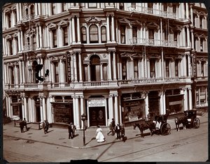 Gilsey House, Broadway and 29th Street, New York, ca. 1905 (sølv gelatinetryk) af Byron Company